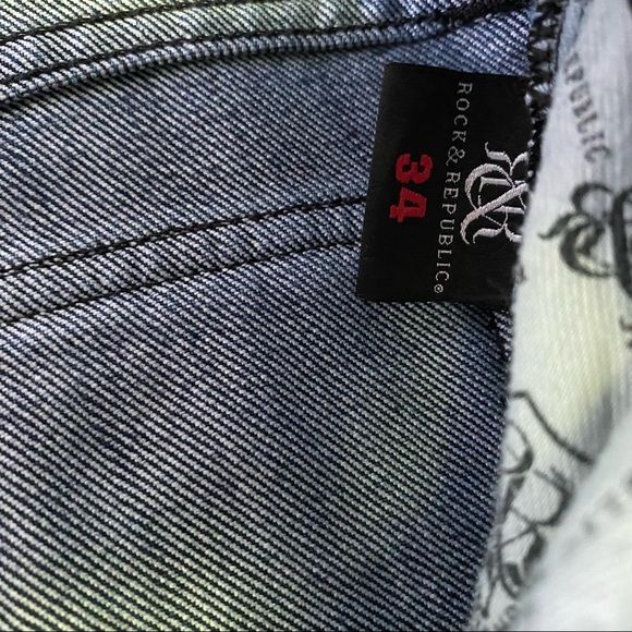 Rock & Republic Men’s Jeans 34 - Picture 9 of 9